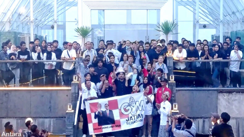 Relawan Jawa Timur Bersama Ganjar-Mahfud atau Jatim Beragam (Foto: PDIP Jatim)