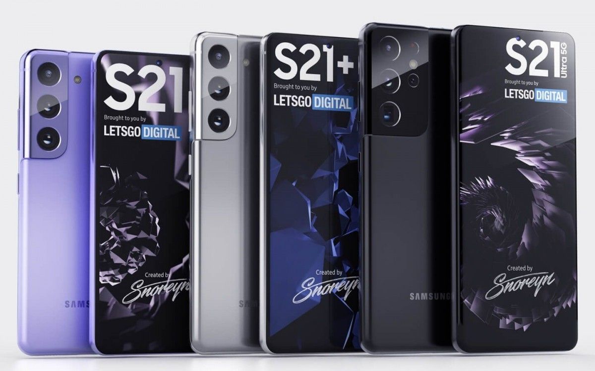 Smartphone Android 5G Samsung S21 Series. (Samsung)