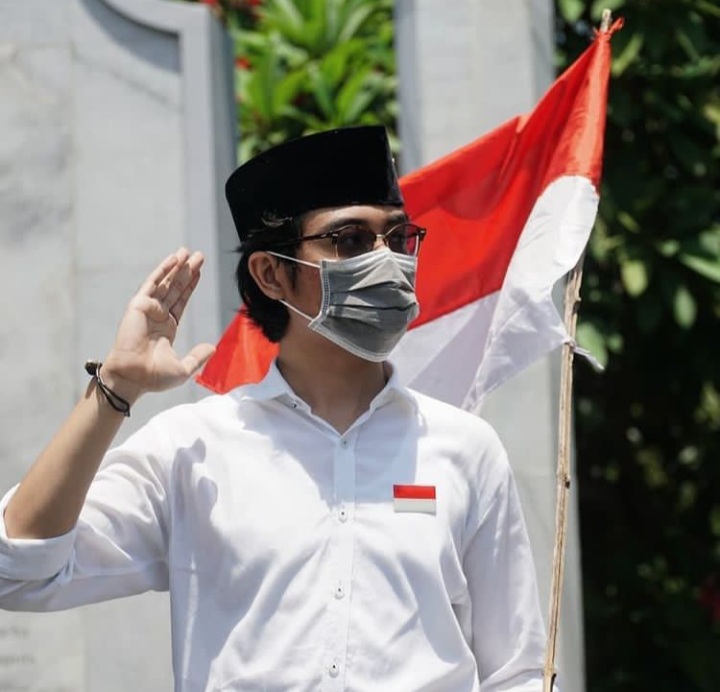 Koordinator Relawan Surabaya Memanggil, Aryo Seno Bagaskoro (instagram @aryosenobagaskoro)