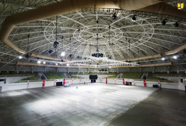 Salah satu venue PON XX Papua (Humas Kementerian PUPR)