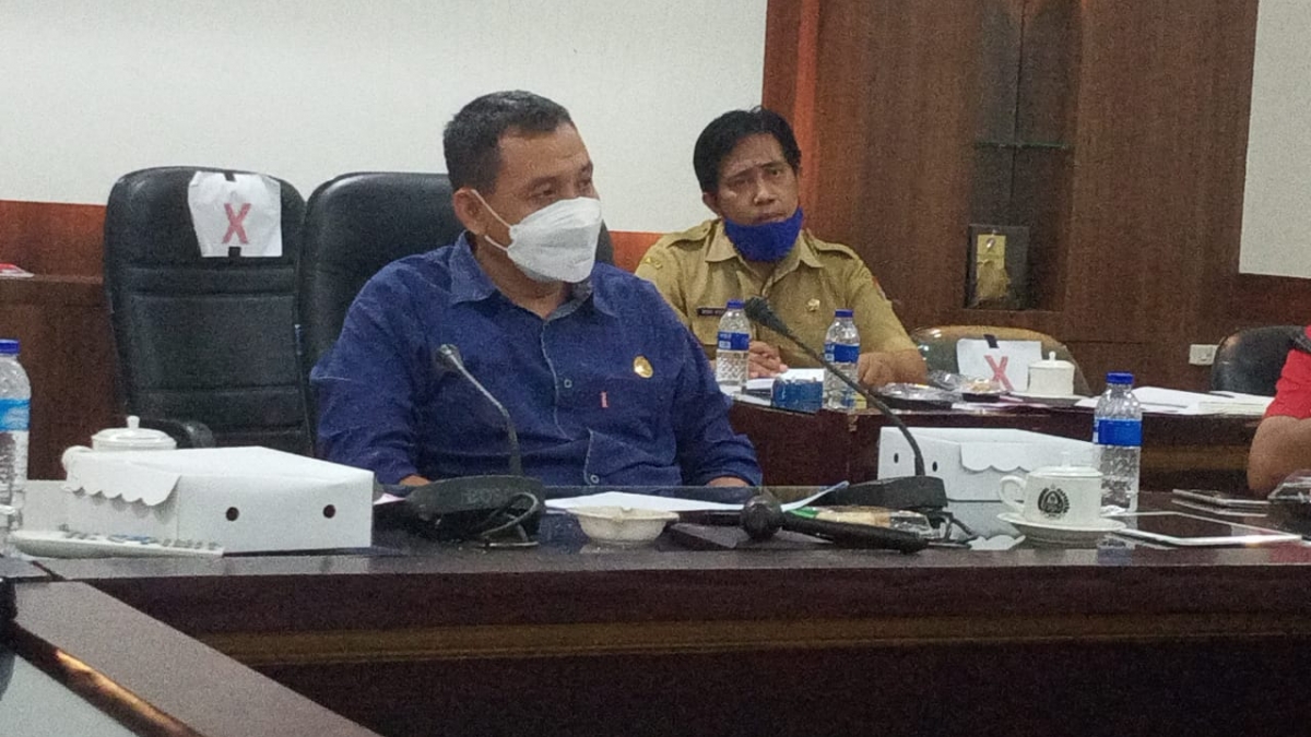 Wakil Ketua Pansus Covid DPRD Jember David Handoko Seto.