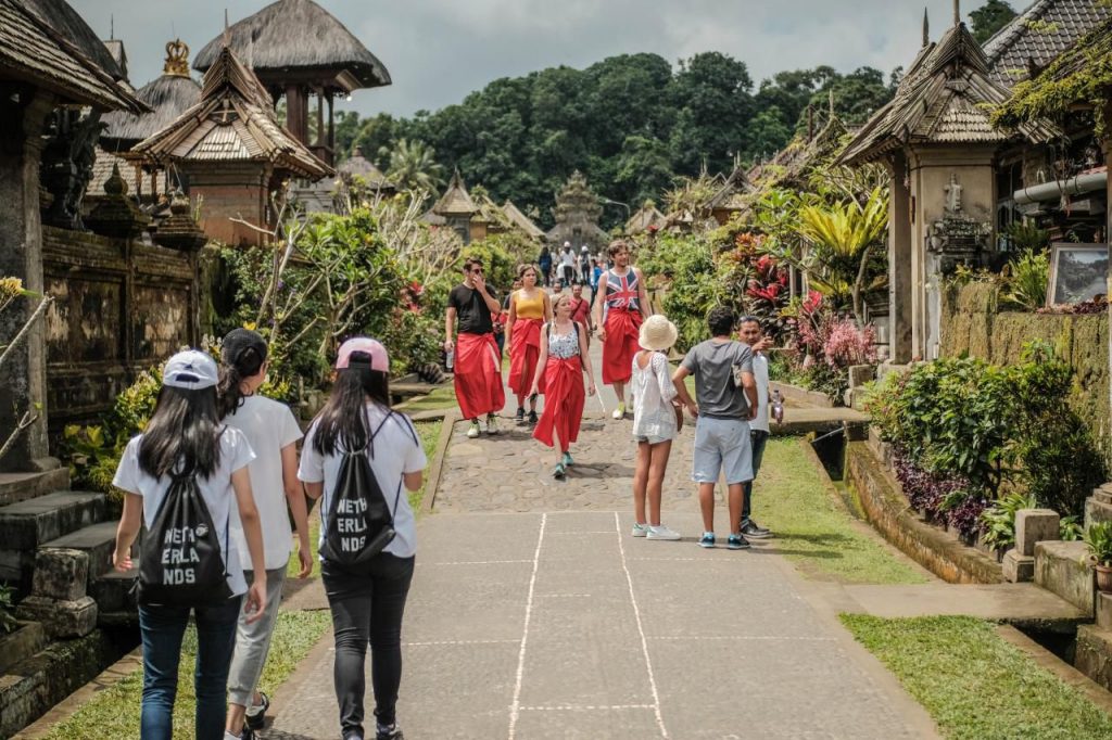 Destinasi wisata di Bali. (Kemenparekraf)