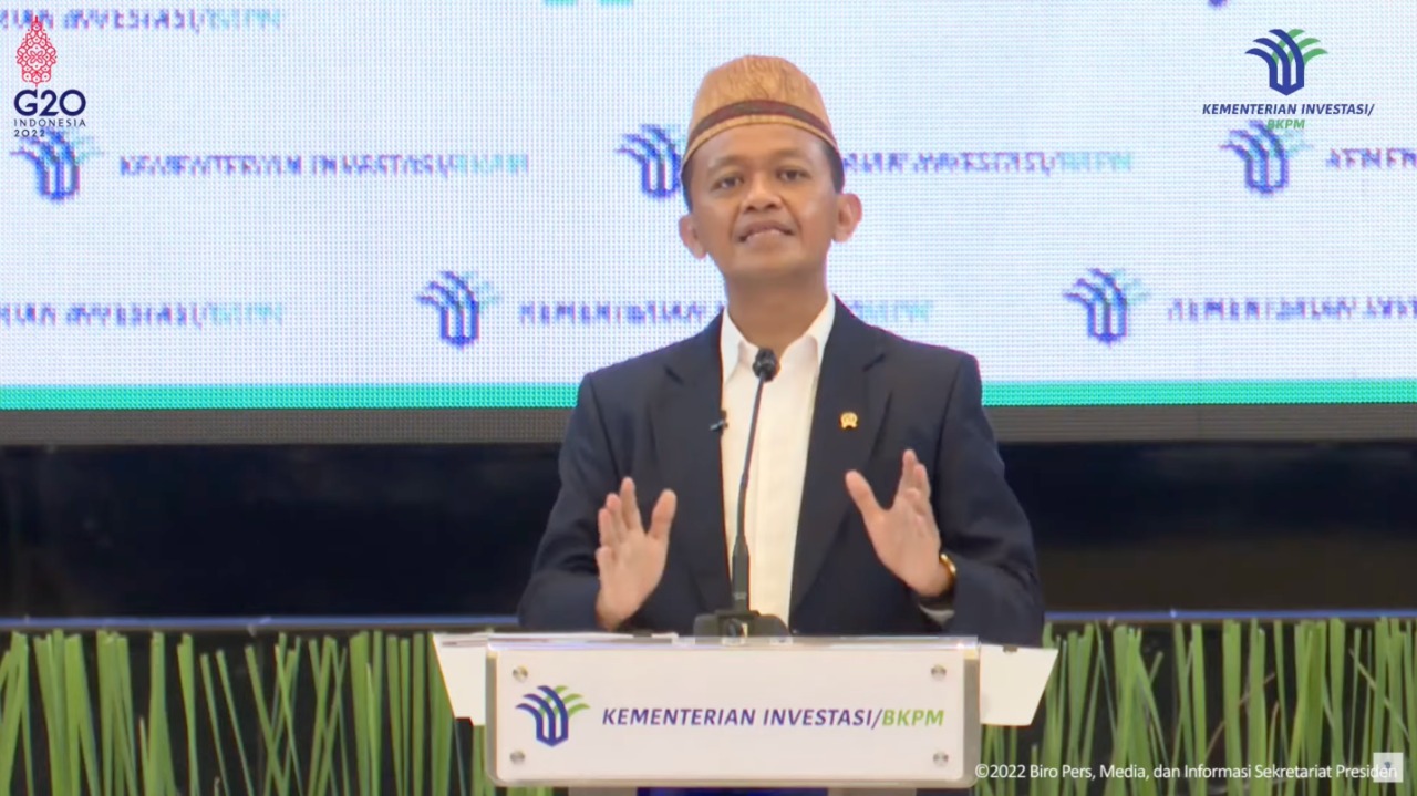Menteri Investasi/Kepala Badan Koordinasi Penanaman Modal (BKPM) Bahlil Lahadalia