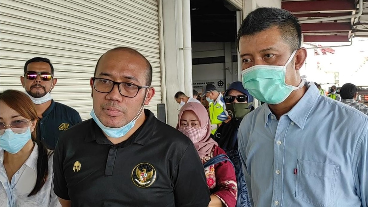 Ketua Koperasi Peternak Indonesia Cita Berdikari, Harun Al Rasyid (Kiri)