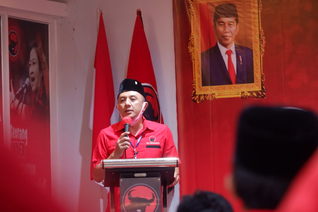 Anggota DPRD Jatim yang juga politisi PDIP Deni Wicaksono dalam sebuah kesempatan.