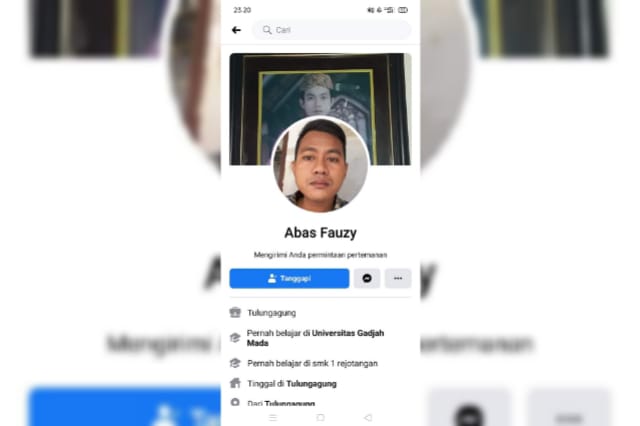 Akun Facebook @Abas Fauzy.