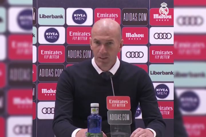 Zinedine Zidane. (Real Madid Tv)