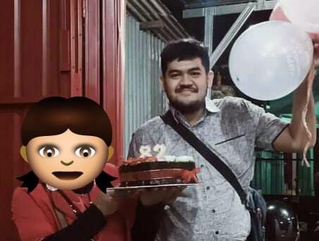 Pelaku, RN yang membawa kabur motor milik mertua Samsul. 
