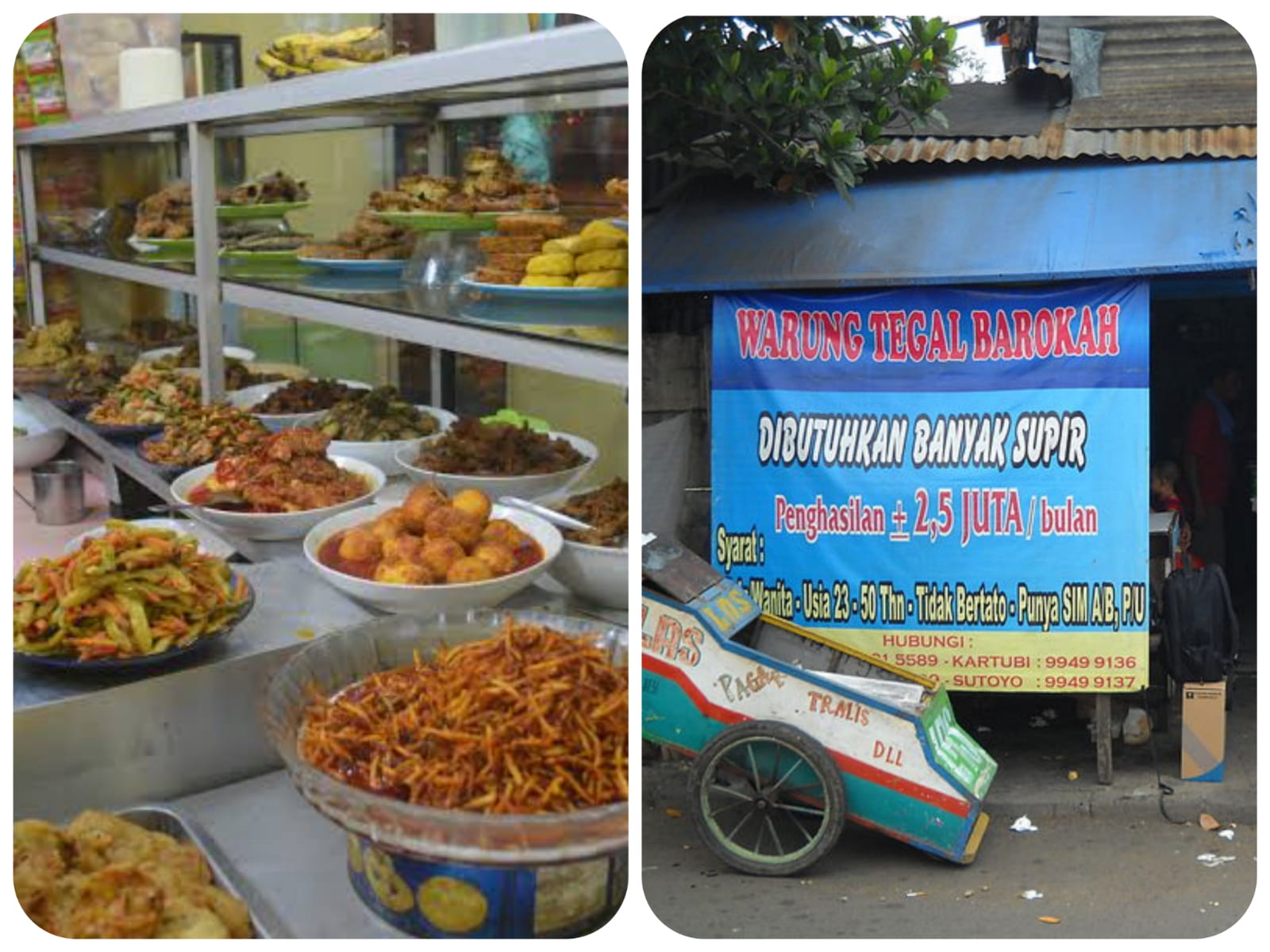 Ilustrasti warung makan. (Wikipedia)
