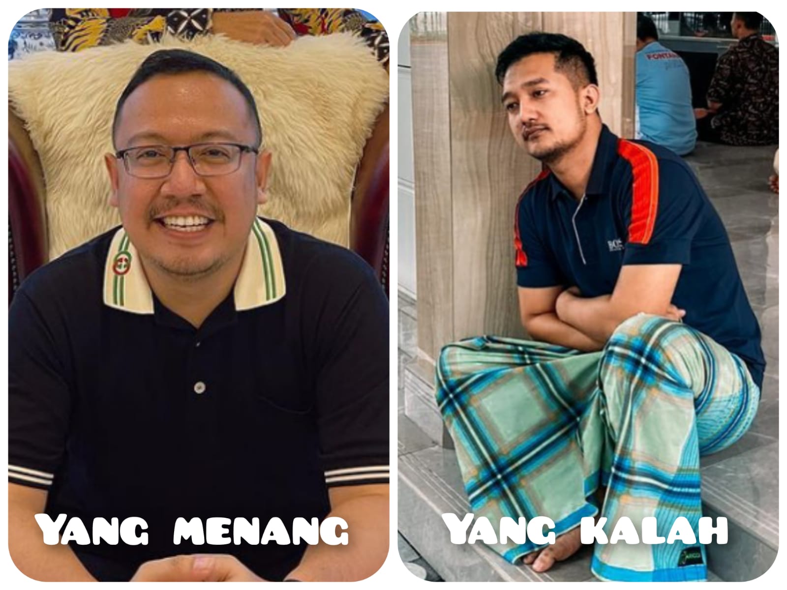 Wahyu Kenzo aka Wahyu Dinar (kiri) dan Tom Liwafa. (Instagram)