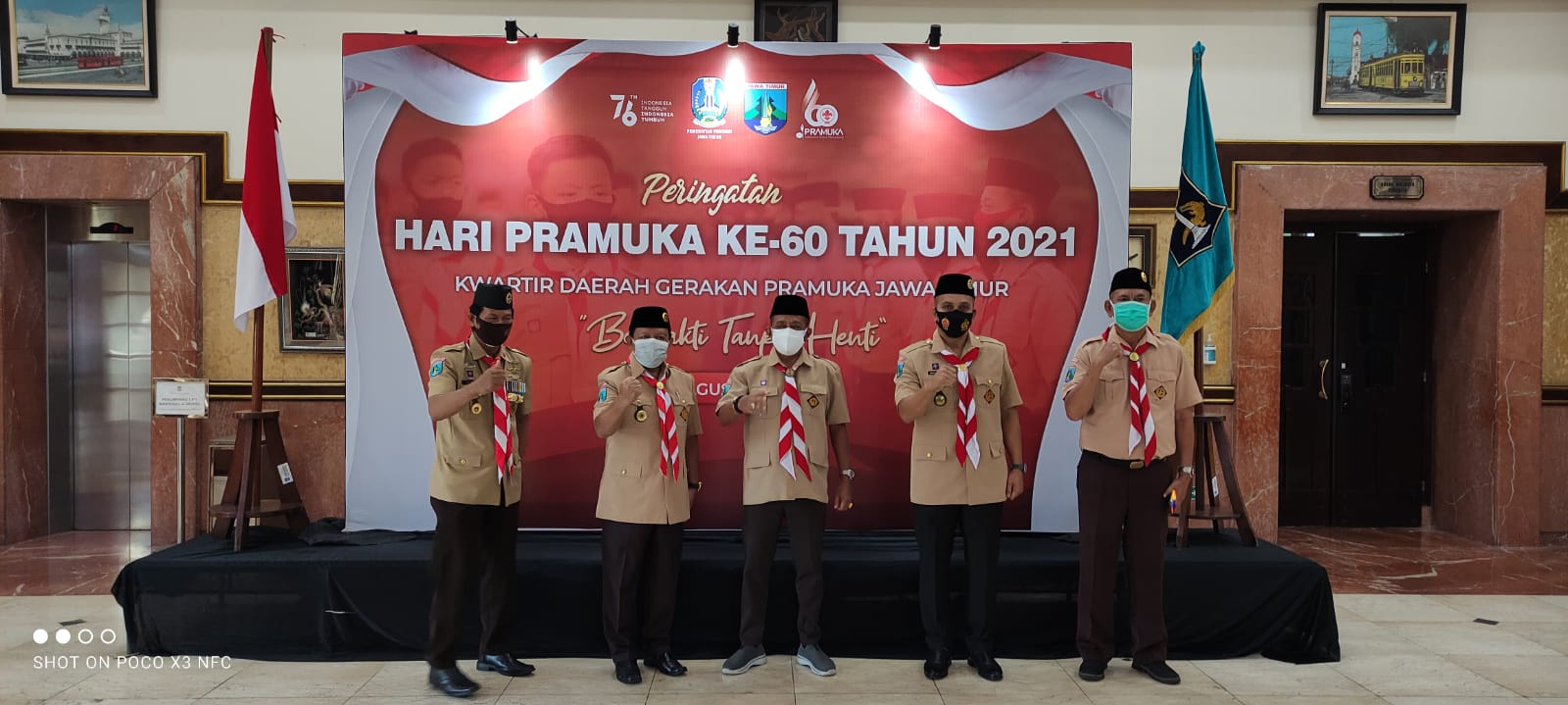 Mengusung Tema Berbakti tanpa Henti, Kwarcab Pramuka Surabaya menggelar kegiatan Donor Darah pada hari Minggu (15/8) di Kantor Kwarcab.