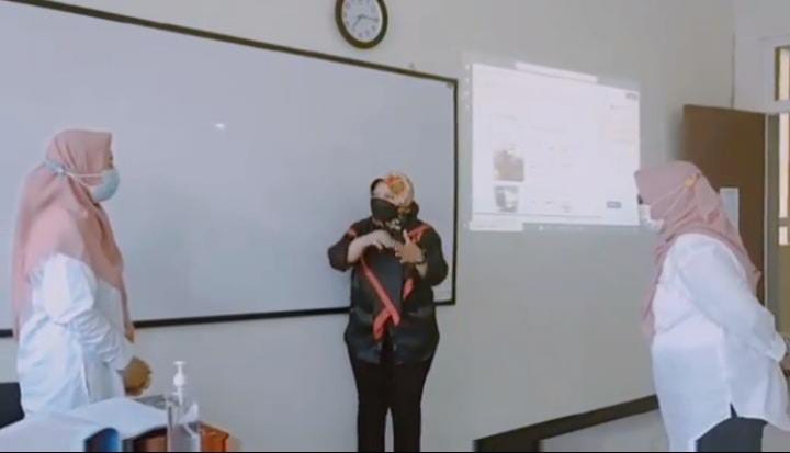 Komisi D DPRD Kota Surabaya saat melakukan inspeksi mendadak di SMP Negeri 6 Kota Surabaya.