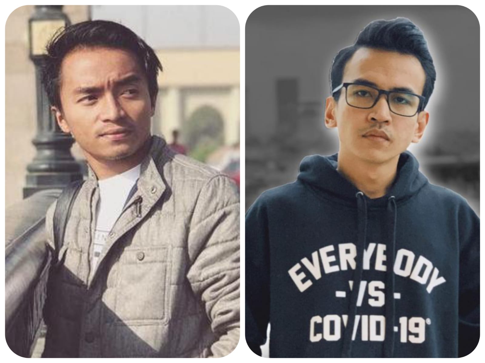 Taqy Malik (kiri) dan Adam Deni. (INSTAGRAM)