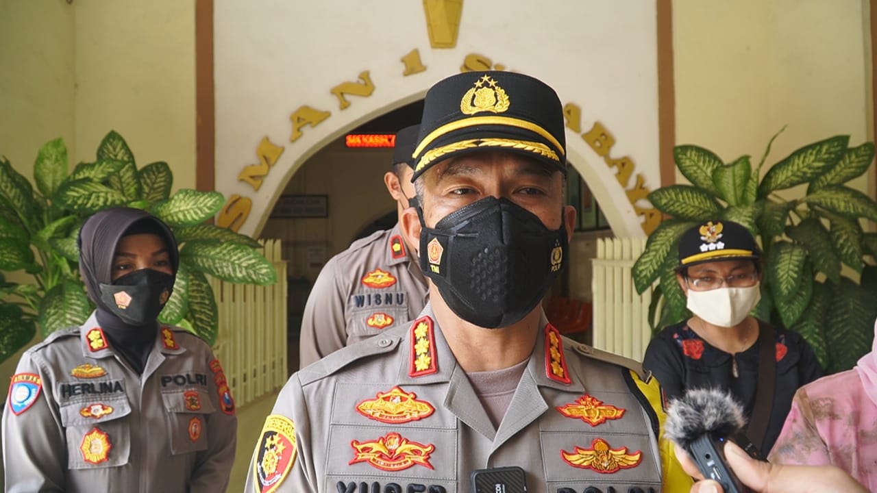 Kapolrestabes Surabaya Kombes Pol A Yusep Gunawan.