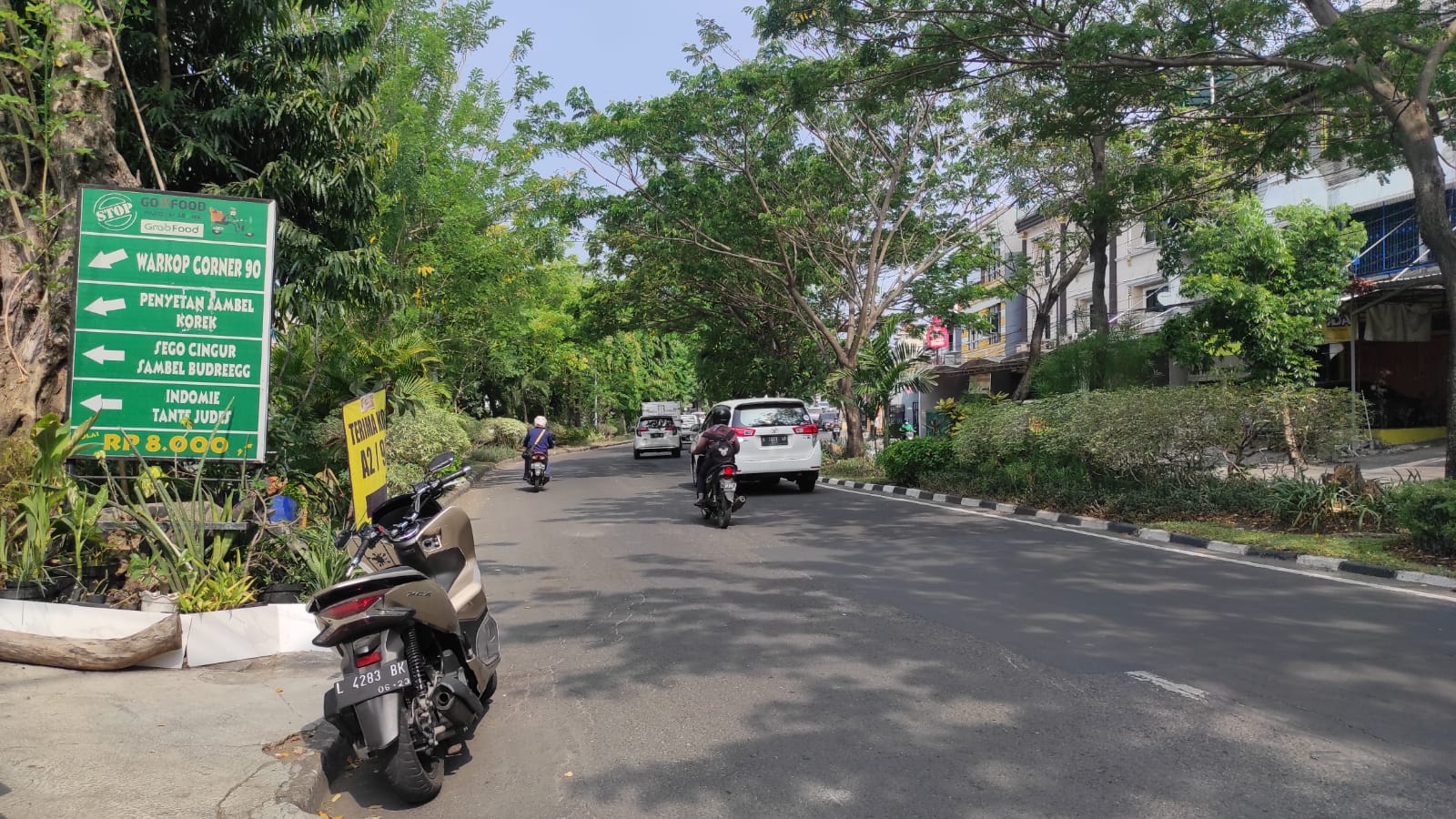 TKP pembegalan di Jalan Kupang Jaya. 
