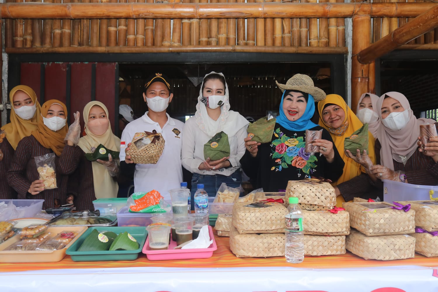 Para pengusaha yang tergabung dalam CEO Jatim saat menggelar business trip ke Kabupaten Trenggalek Sabtu-Minggu (23-24/10/2021).