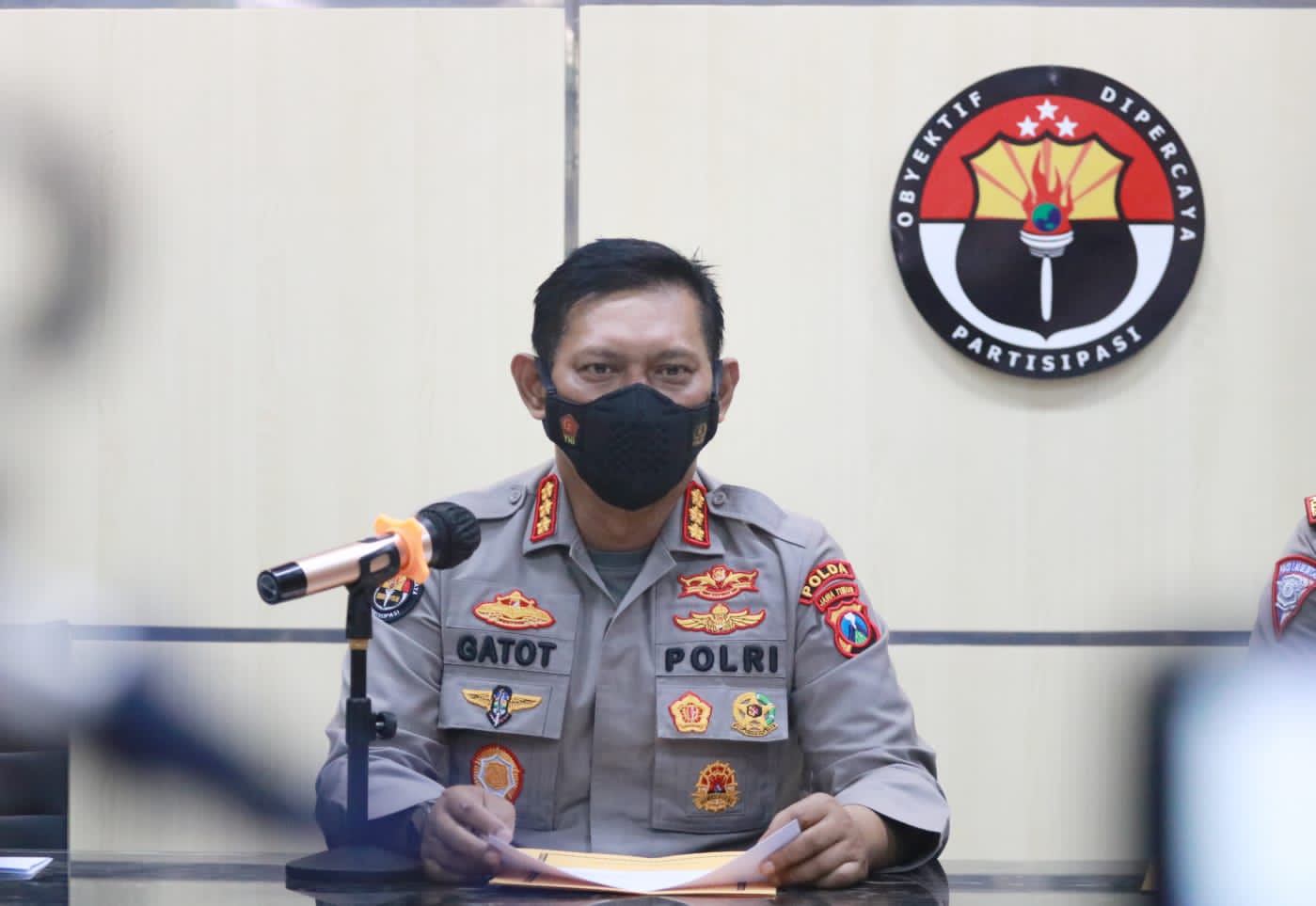 Kabid Humas Polda Jawa Timur Kombes Pol Gatot Repli Handoko.