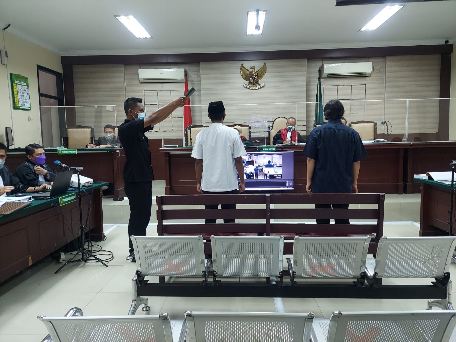 Suasana sidang.