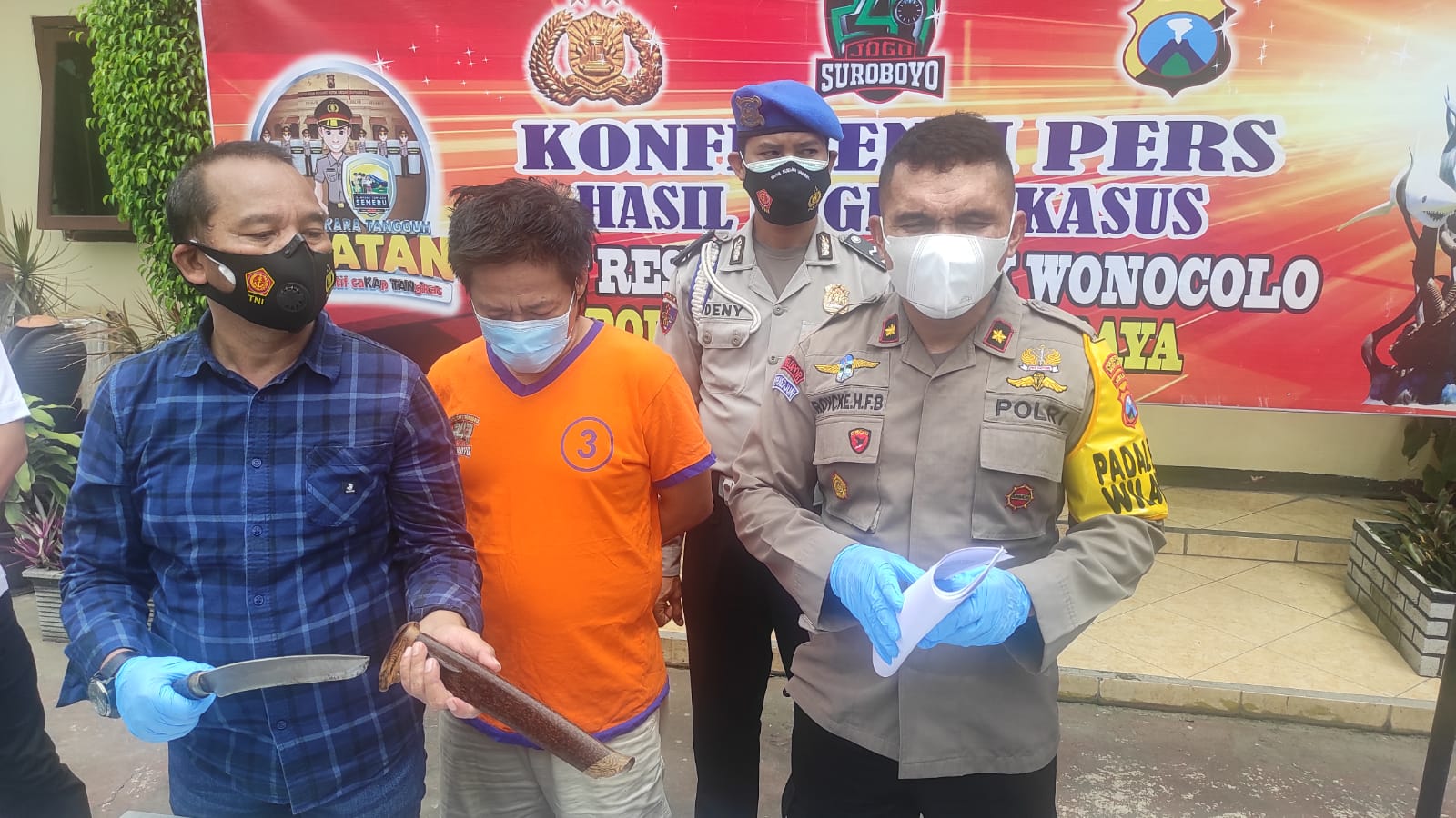 Tersangka Rudy Muryanto.