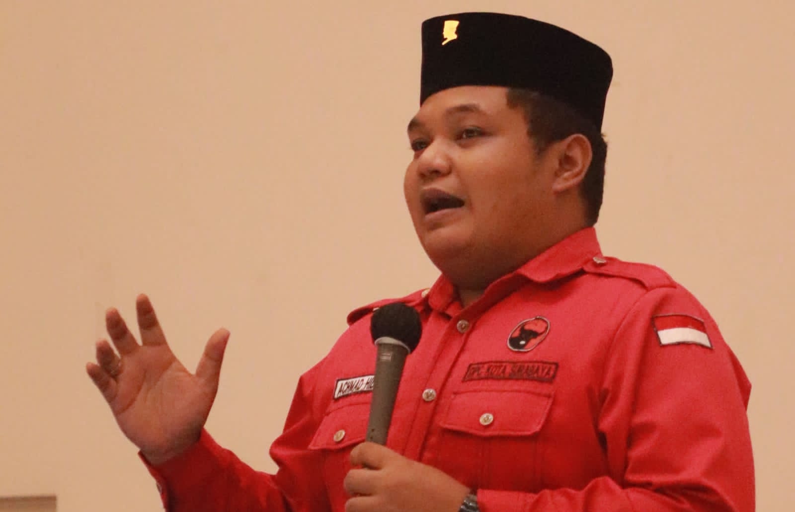 Wakil Sekretaris Dewan Pimpinan Cabang PDI Perjuangan Kota Surabaya Achmad Hidayat.