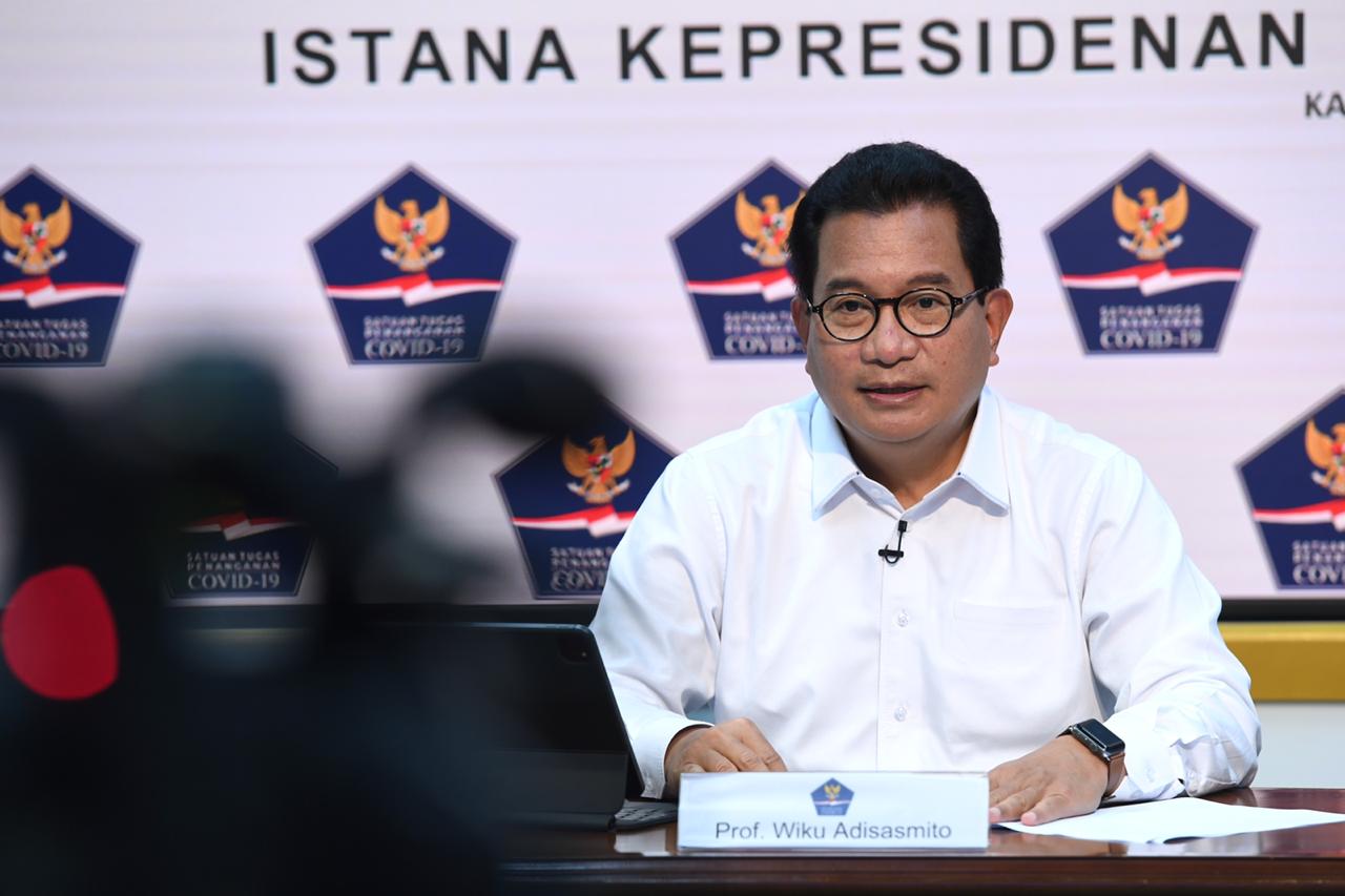 Juru Bicara Satuan Tugas Penanganan COVID-19 Wiku Adisasmito.