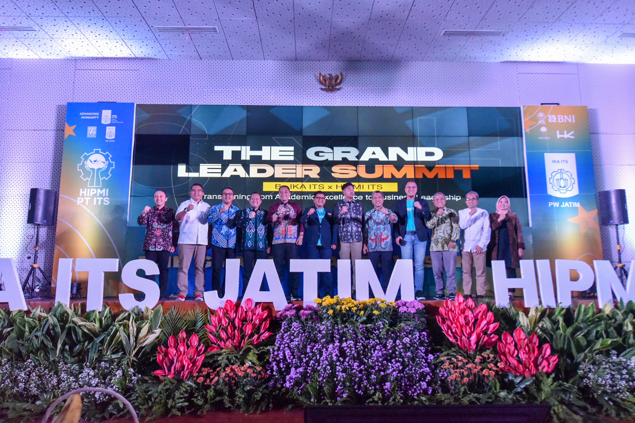 Wali Kota Surabaya Eri Cahyadi menghadiri The Grand Leader Summit 2024