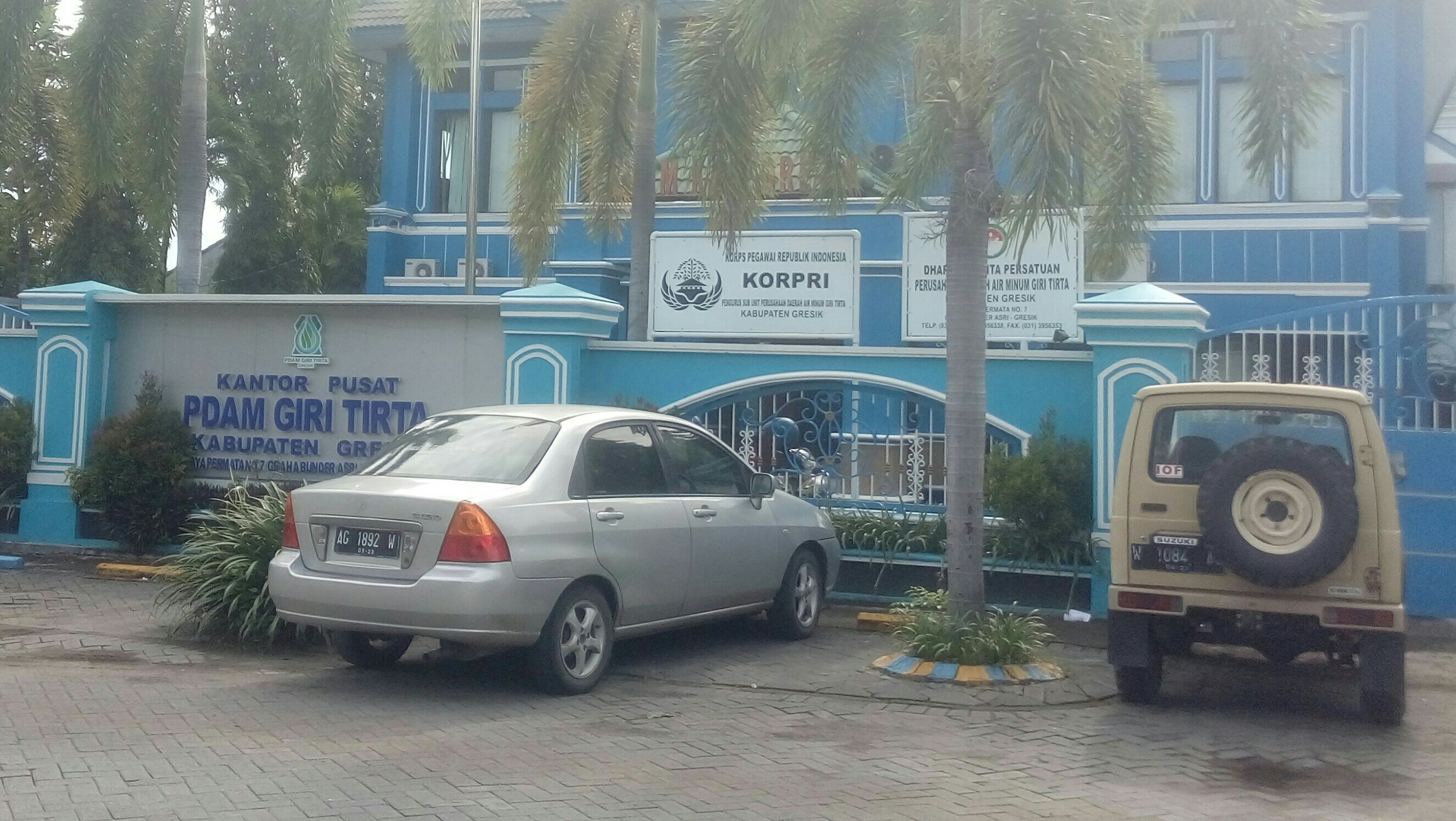 Kantor pusat PDAM Giri Tirta Gresik 