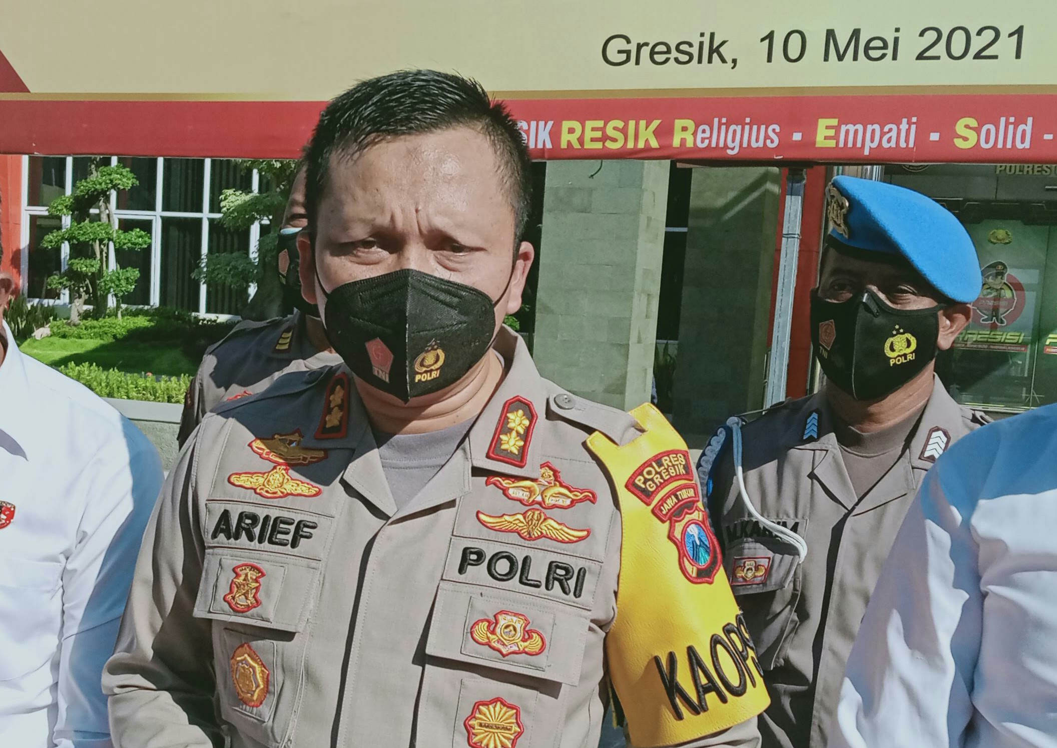 Kapolres Gresik AKBP Arief Fitrianto 