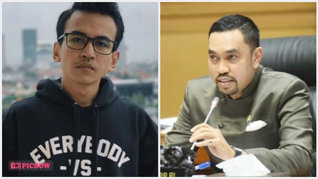 Adam Deni dan Ahmad Sahroni.