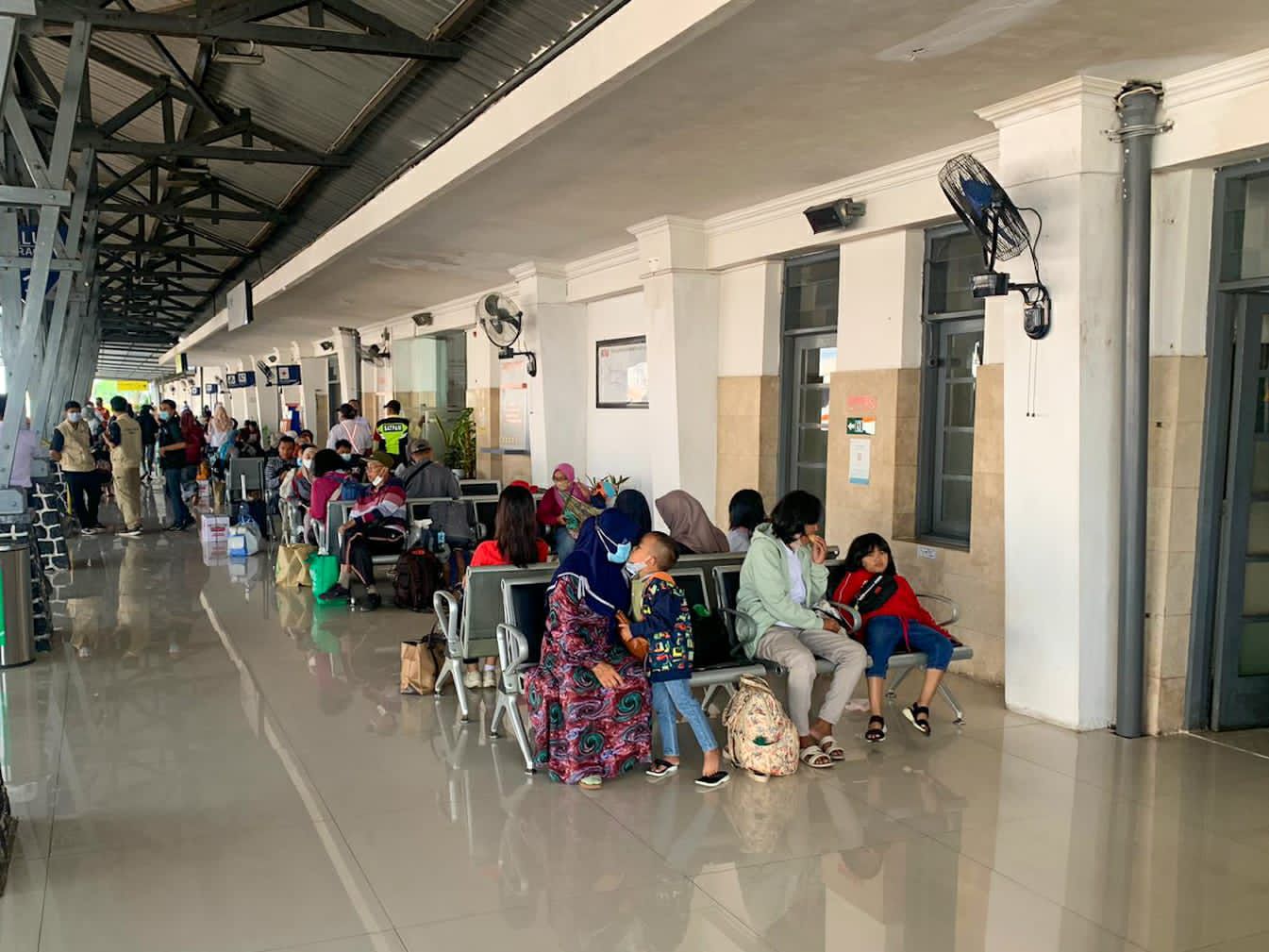 Angkutan lebaran 2024 yang digelar KAI