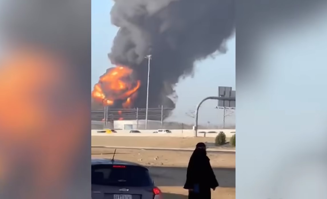 Fasilitas minyak Aramco di Jeddah.