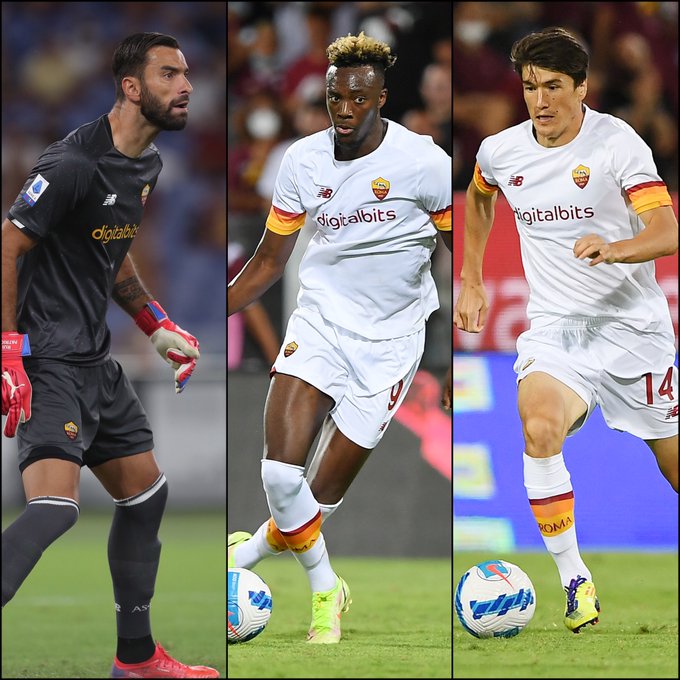 Pemain AS Roma. (Twitter @europacnfleague)