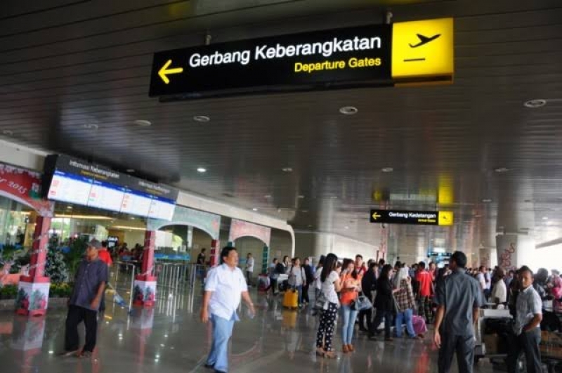 Ilustrasi suasana Bandara Juanda Surabaya.