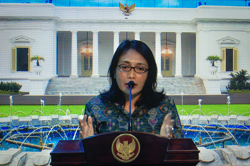 Menteri PPPA Bintang Puspayoga. (Setkab)