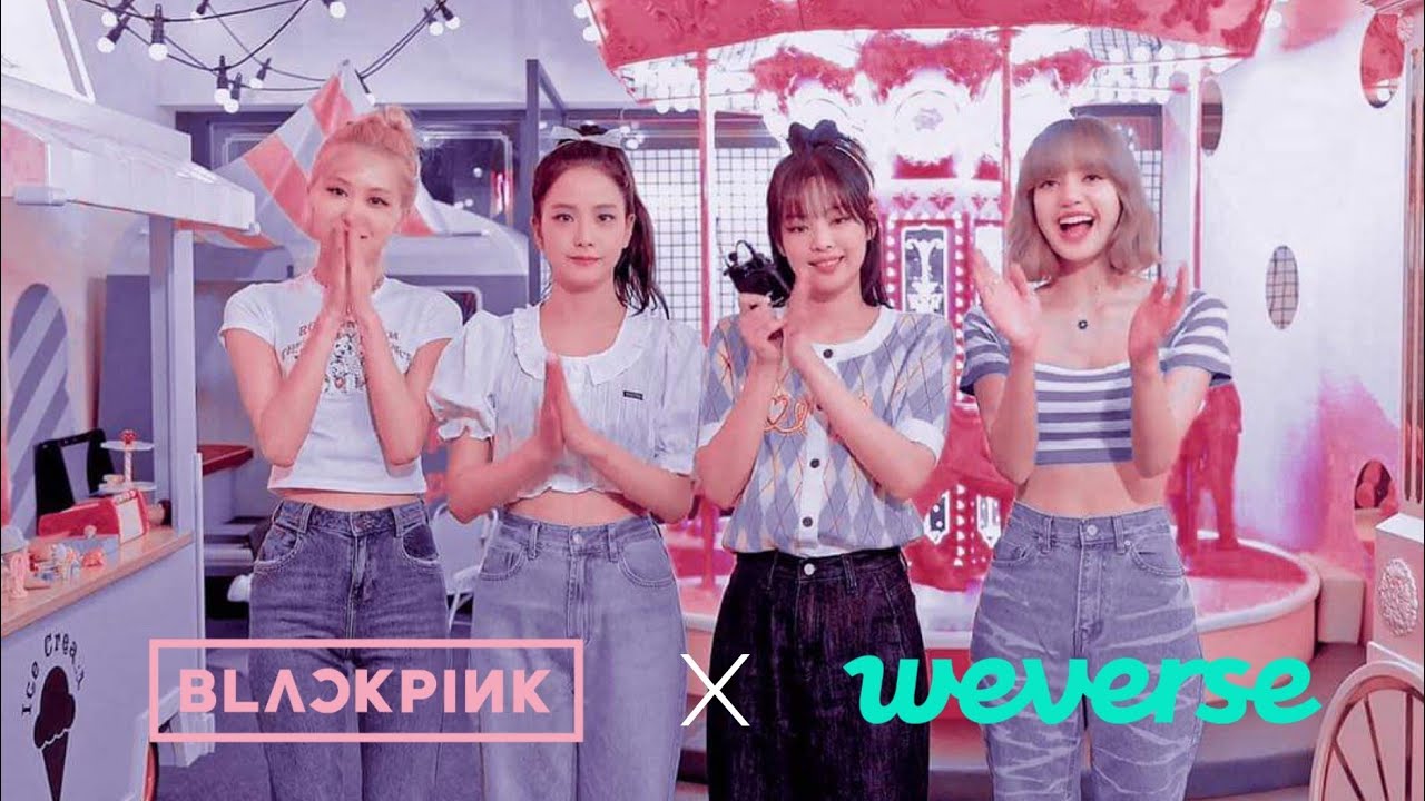 Member BLACKPINK mengumumkan kalau mereka baru bergabung ke Weverse.