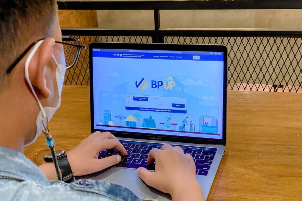 Bantuan Pemerintah bagi Usaha Pariwisata (BPUP) tahun 2021. (setkab)