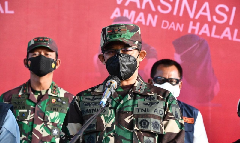 Pangdam V/Brawijaya, Mayjen TNI Suharyanto. (Jatimprov)