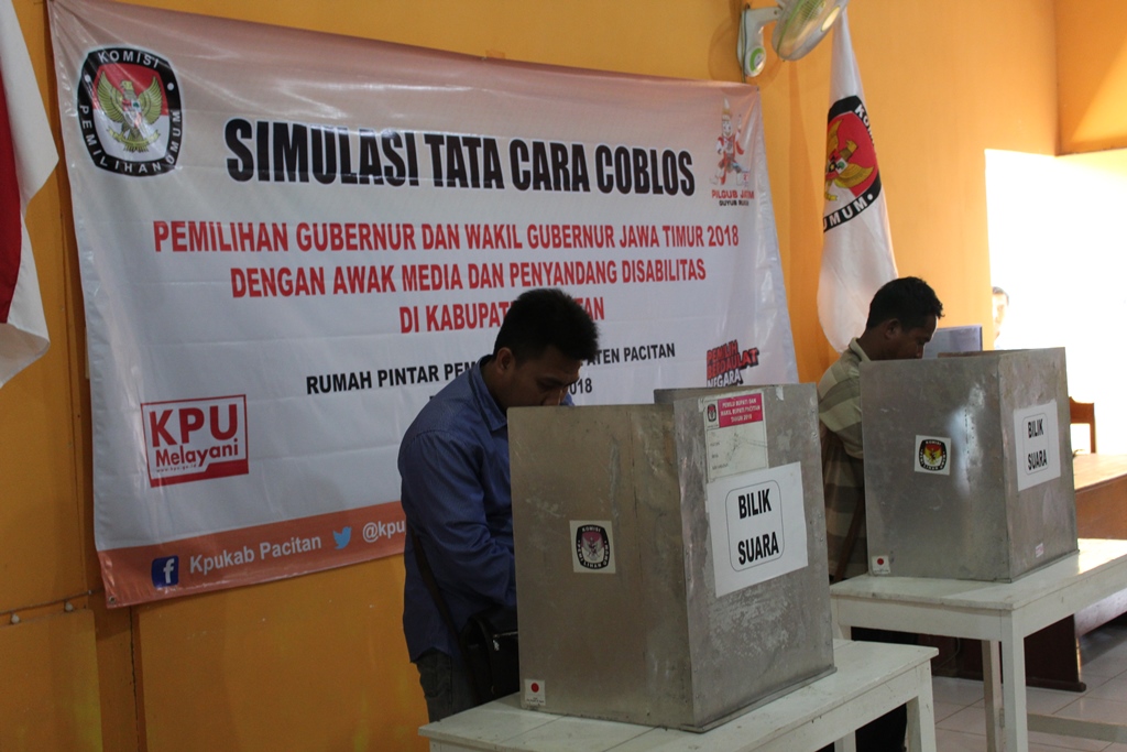 Ilustrasi coblosan pemilu. (kpu.go.id)