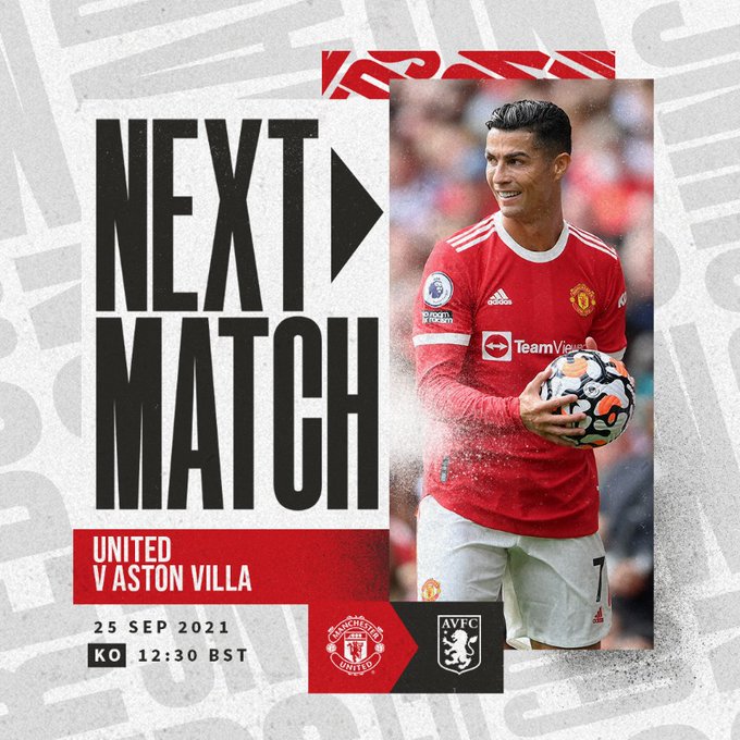 Penyerang MU Cristiano Ronaldo. (Twitter @ManUtd)