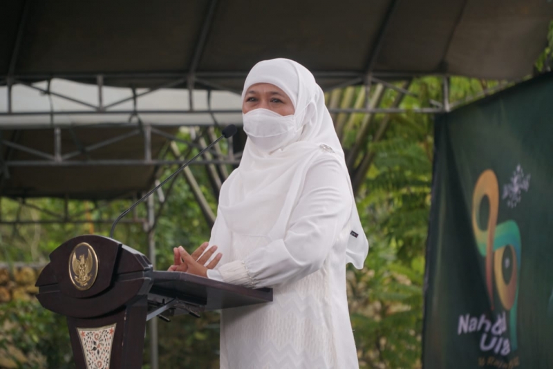 Gubernur Jawa Timur Khofifah Indar Parawansa.