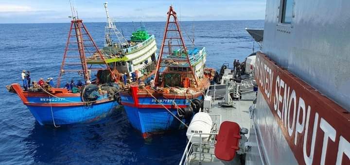 Penangkapan kapal berbendera Vietnam oleh TNI AL