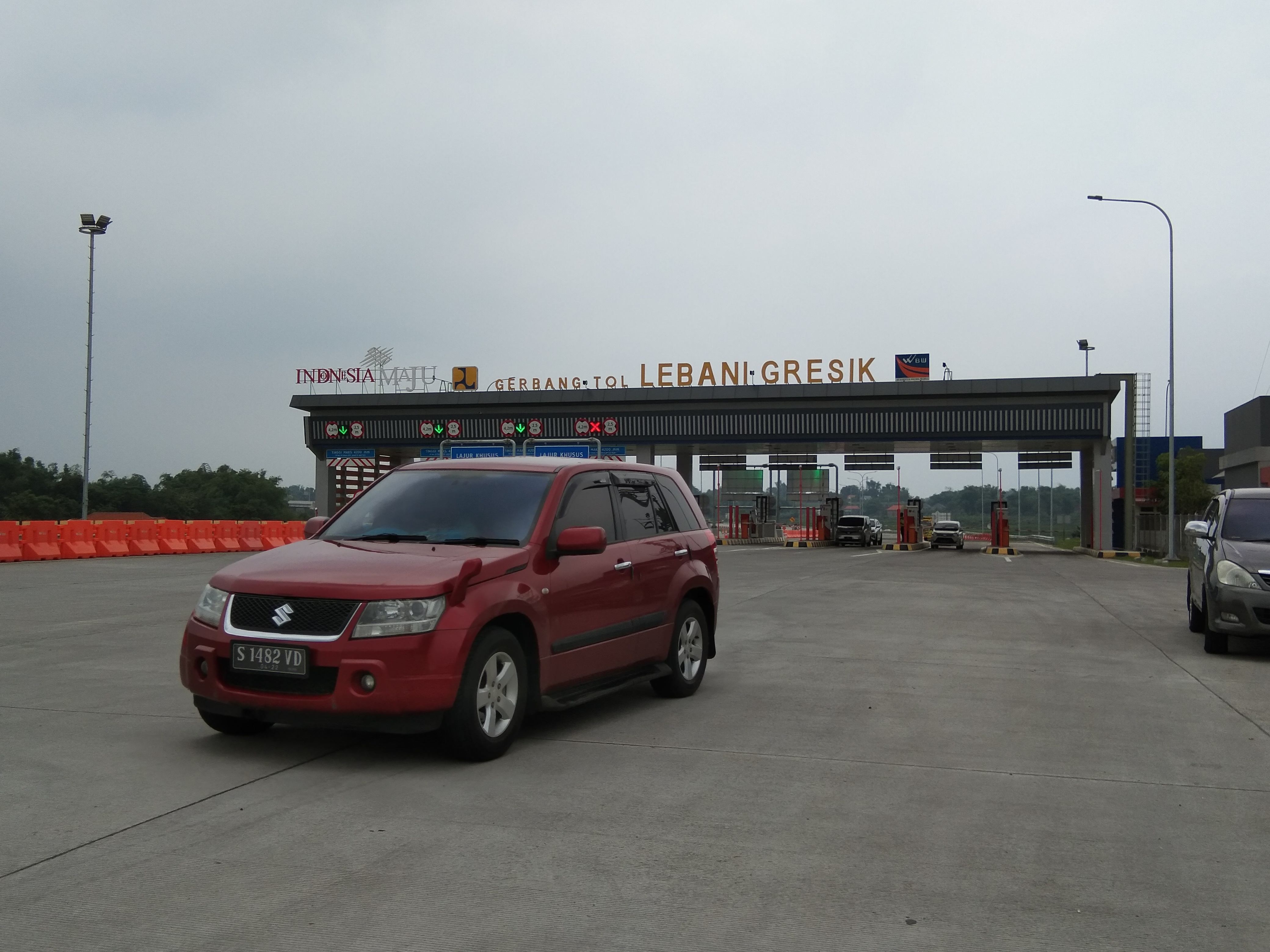 Exit Tol KLBM di Lebani Gresik