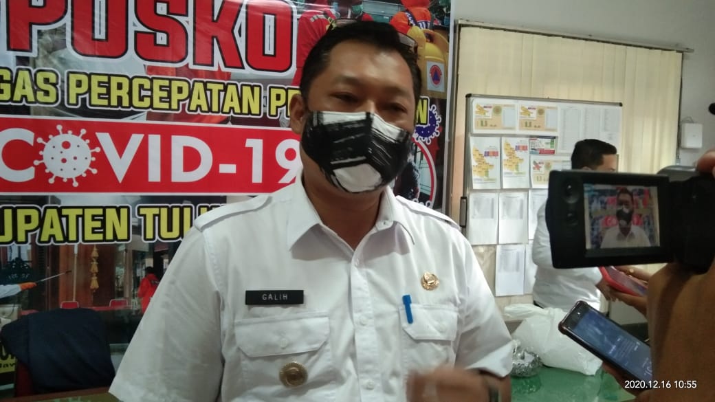 Wakil Juru Bicara Satgas Percepatan Penanganan Covid-19 Tulungagung, Galih Nusantoro.