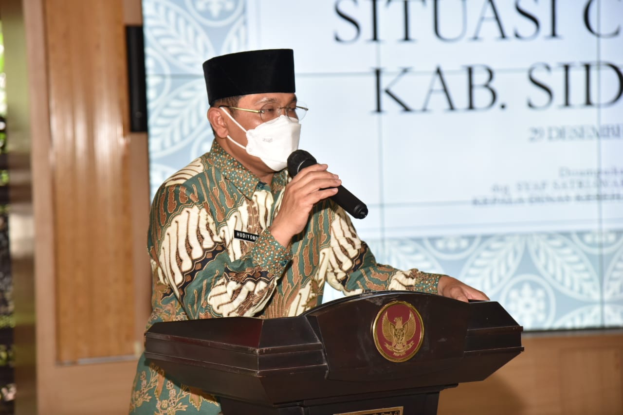 Pj. bupati Sidoarjo, Dr. Hudiyono, Msi 