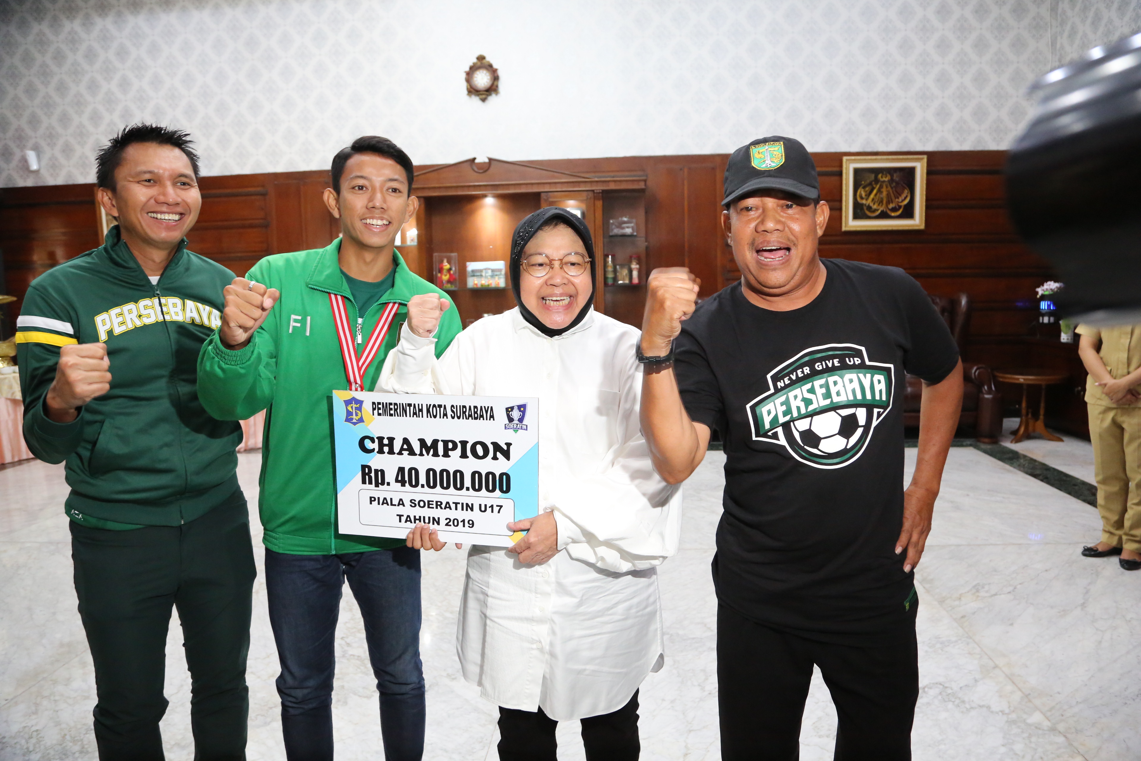 Walikota Surabaya Tri Rismaharini