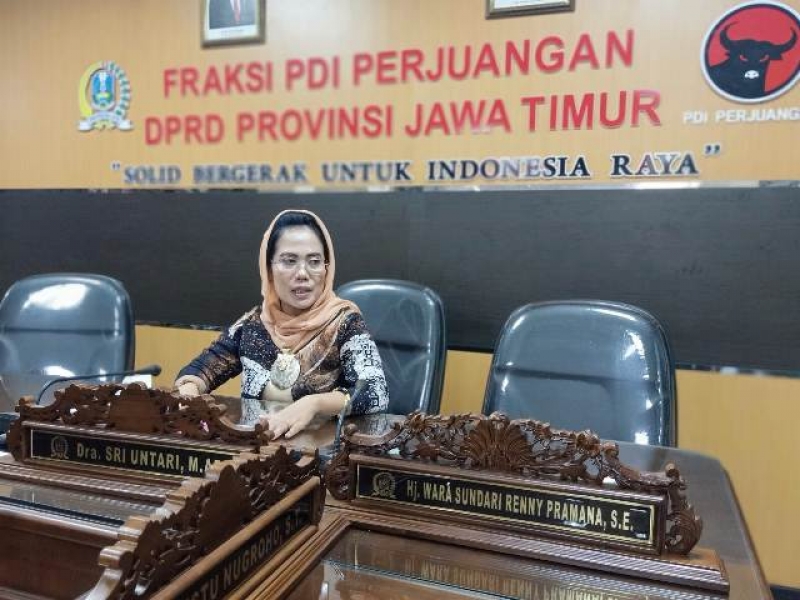 Anggota Komisi E DPRD Jatim, Sri Untari Bisowarno.