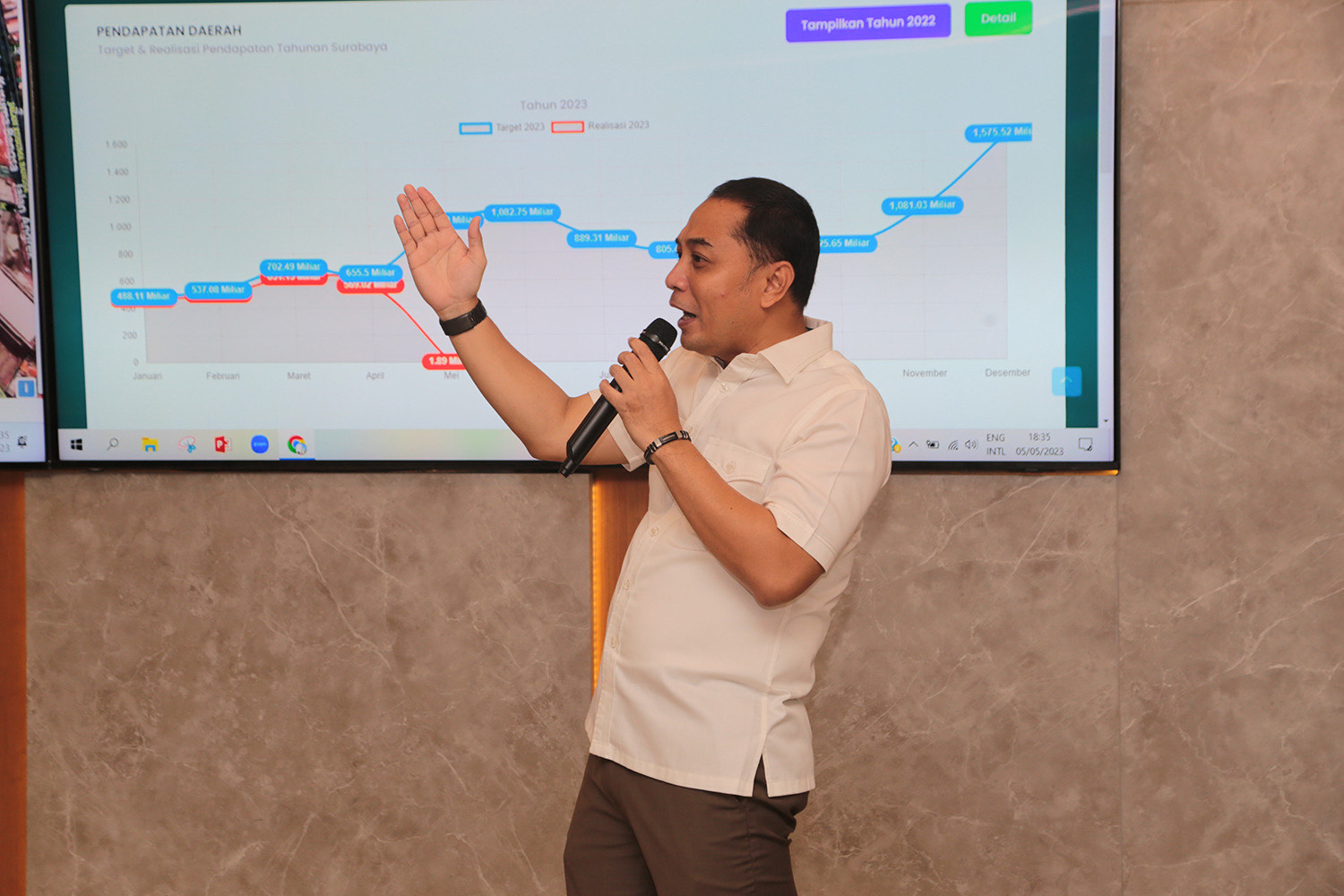Wali Kota Surabaya Eri Cahyadi 
