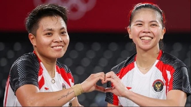 Greysia Polii/Apriyani. (badmintonindonesia.org)