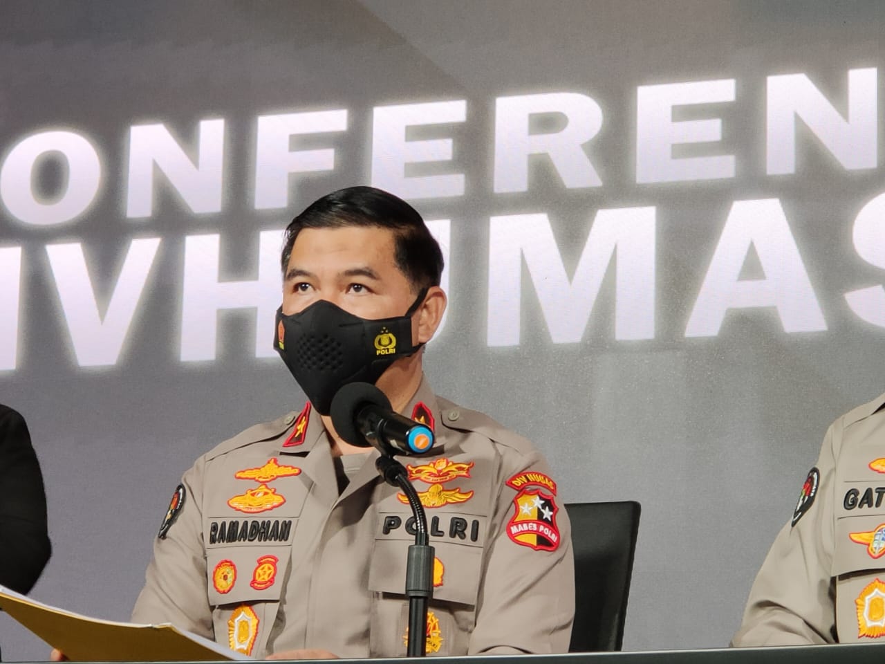 Karo Penmas Polri Brigjen Ahmad Ramadhan.