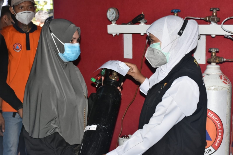 Gubernur Khofifah Indar Parawansa. (Kominfo Jatim)